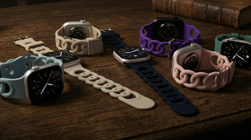 Cutout Chain Link Silicone