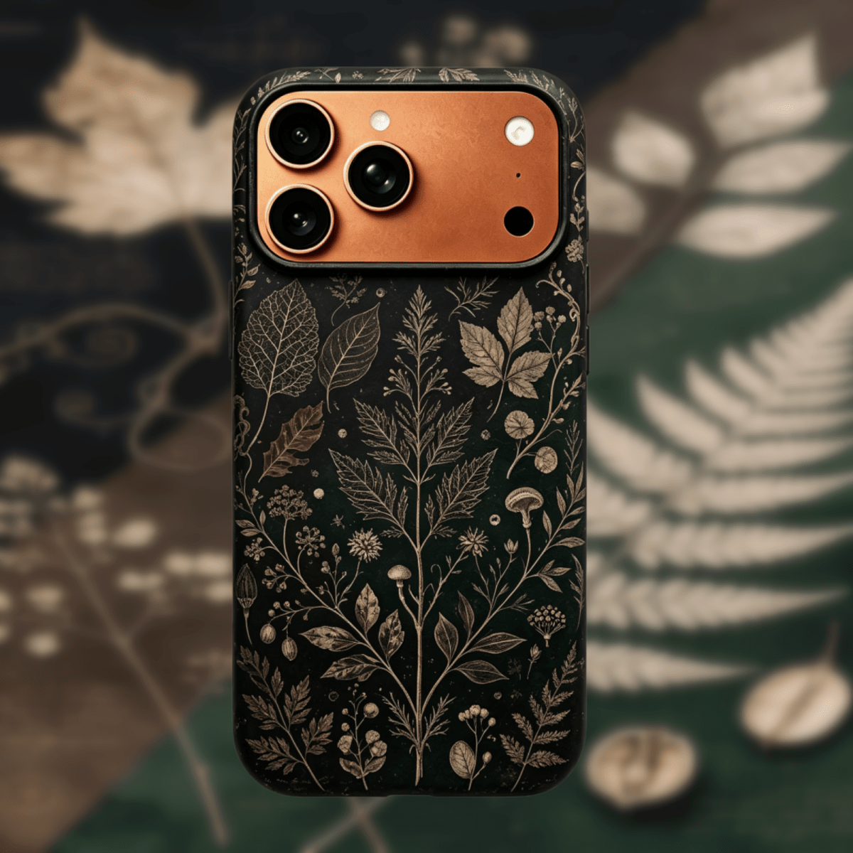 Botanical Engraving Phone Case II - Carapace StudioPhone CaseMy Store 3Carapace StudioBotanical Engraving Phone Case II