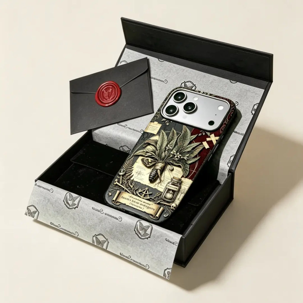 The Mandragora Specimen — Mythical Root Enclosure for iPhone 17 Pro Max