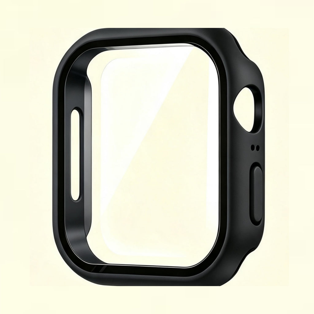 The Velvet Armor Pitch Black Matte – case frame isolated view