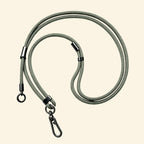 The Core Cord Tactical Sage Green – lanyard with tether pad flat lay