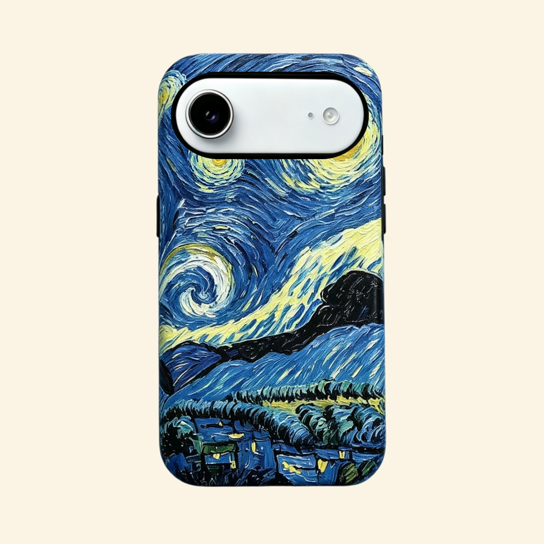 The Celestial Swirl – Van Gogh Starry Night Fine Art iPhone Case