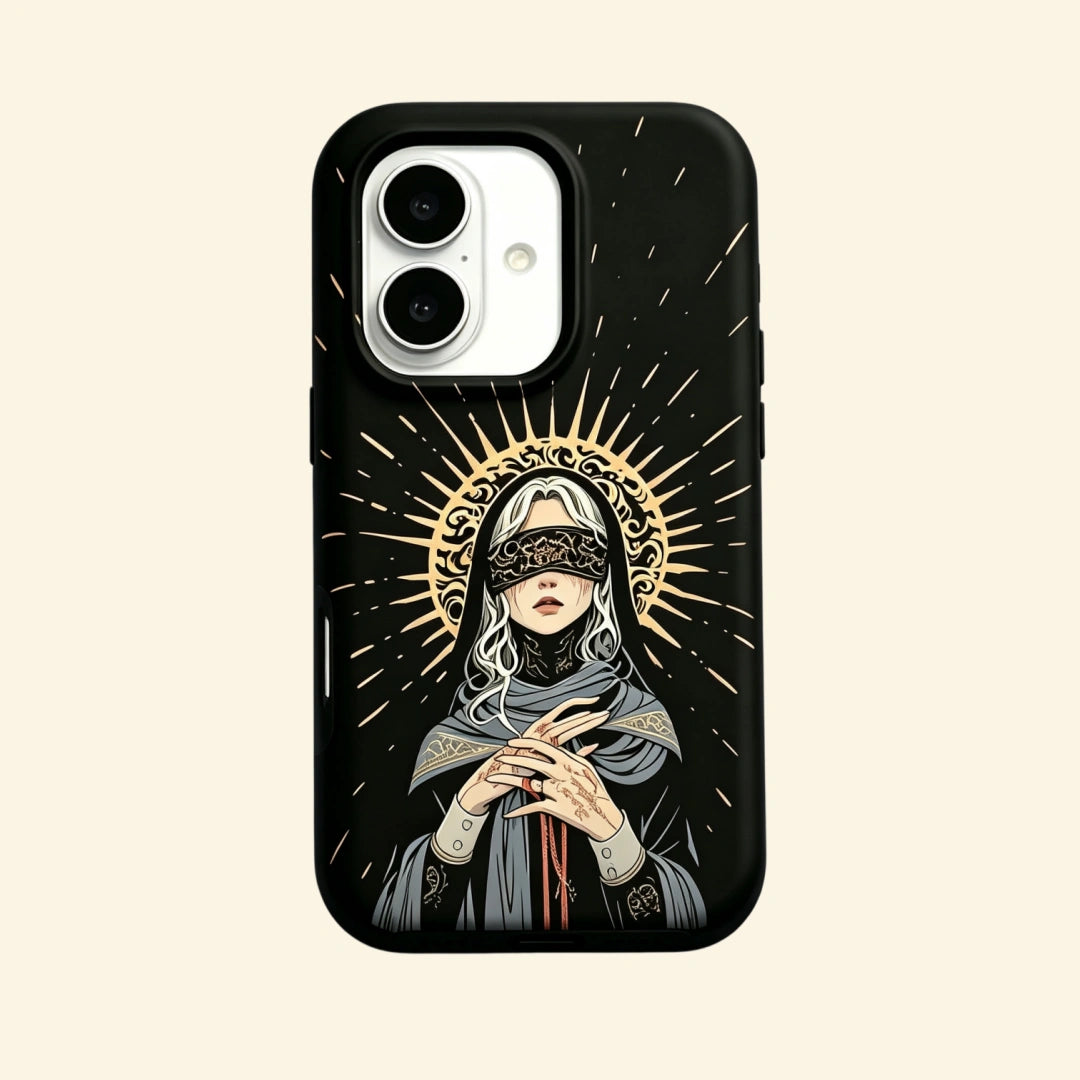 The Veiled Prophet – Veiled Maiden & Golden Halo Fine Art iPhone Case