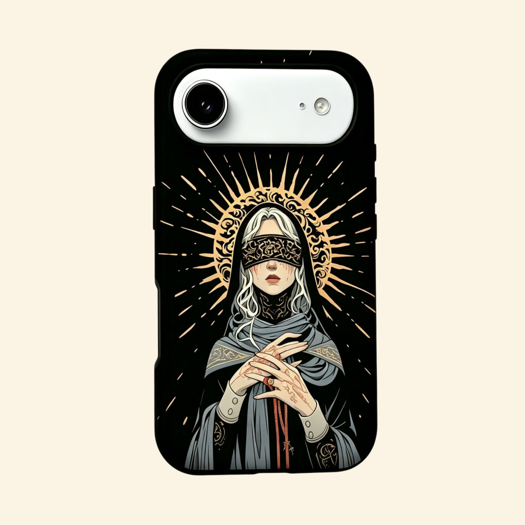 The Veiled Prophet – Veiled Maiden & Golden Halo Fine Art iPhone Case