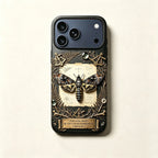 The Acherontia Specimen — Death's-Head Hawkmoth Enclosure for iPhone 17 Pro Max