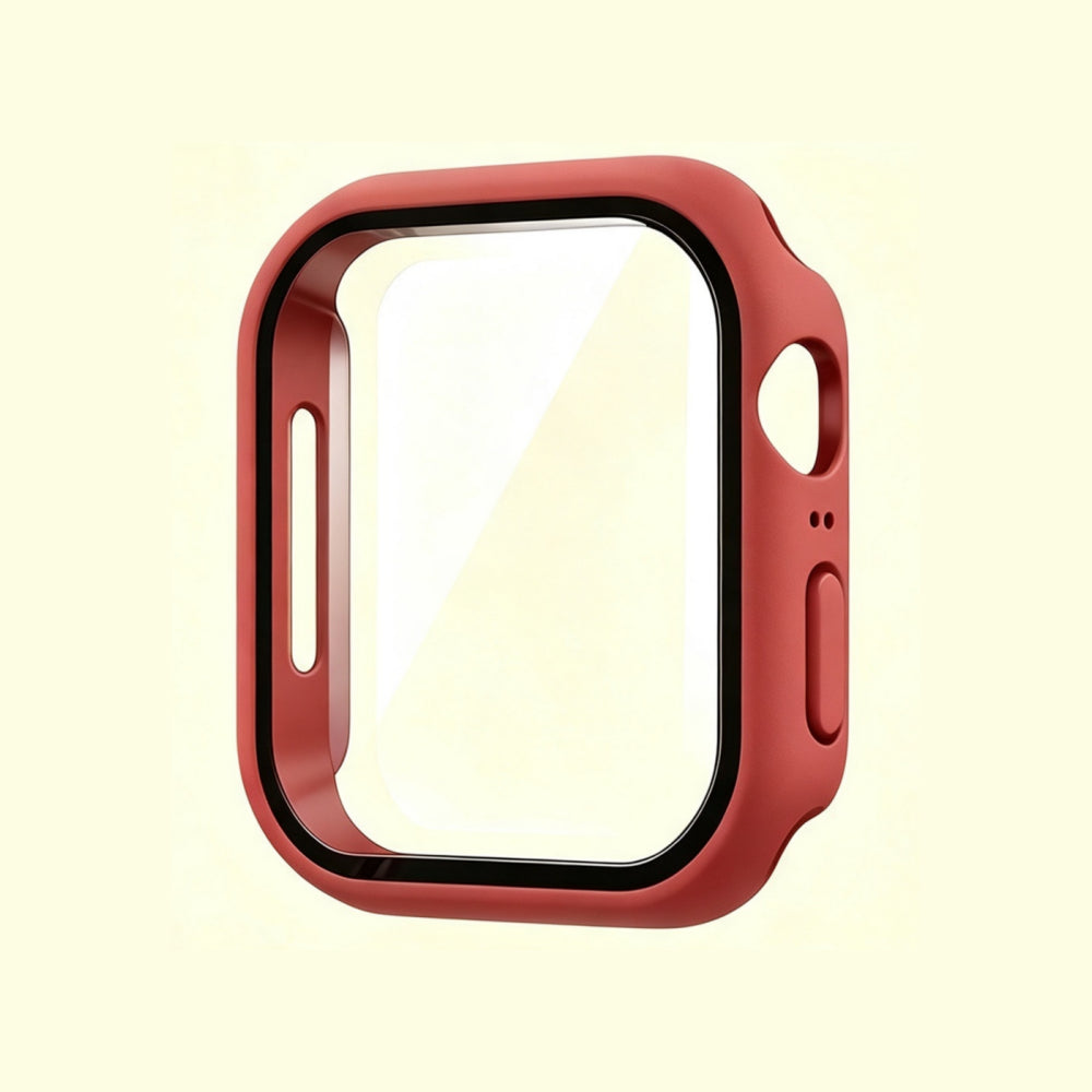 The Velvet Armor Crimson Red Matte – case frame isolated view