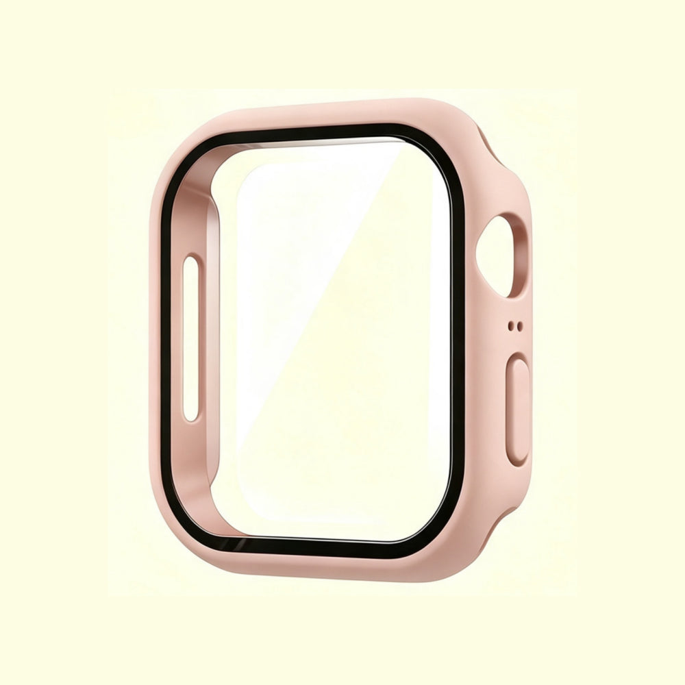 The Velvet Armor Blush Pink Matte – case frame isolated view