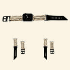 Desert Khaki Paracord Braided Band for Apple Watch - Carapace StudioWatch BandCarapace StudioCarapace StudioApple Watch Ultra 3 (49mm)Desert Khaki Paracord Braided Band — full band isolated diagonal view