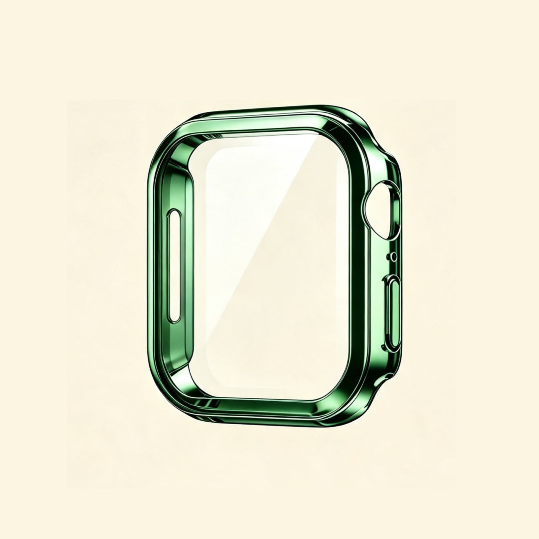 The Botanical Shield Emerald Green – case frame isolated view