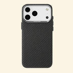 Specimen No. 10549 — Zero-Gravity™ Ultra-Slim Aramid Case for iPhone - Carapace StudioiPhone CaseCarapace StudioCarapace StudioCS-10549-ZG-BLACKiPhone 17 Pro MaxSpecimen No. 10549 Zero-Gravity Aramid iPhone Case — exploded MagSafe ring detail