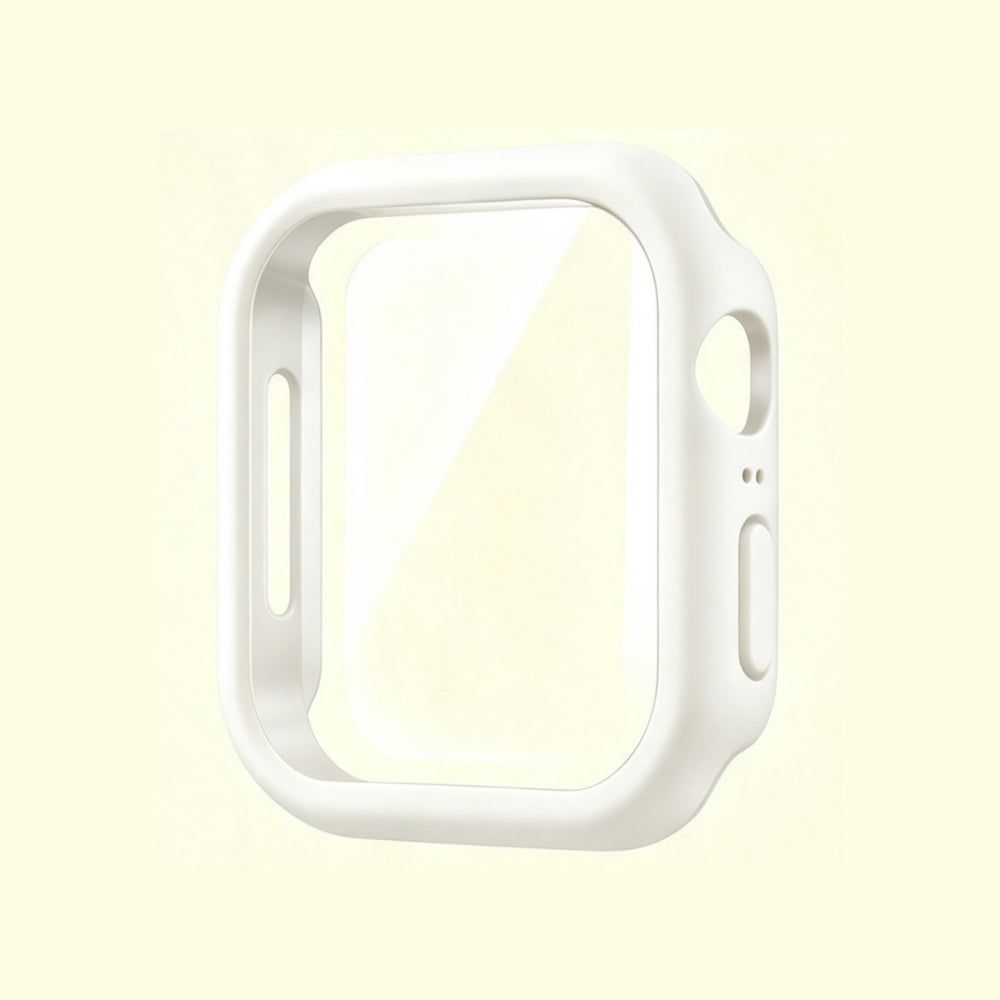 The Velvet Armor Alpine White Matte – case frame isolated view