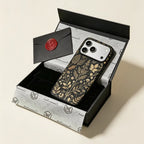 The Herbarium Specimen — Nocturnal Botanical Press Enclosure for iPhone 17 Pro Max