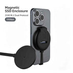 Carapace 10Gbps Mag‑Safe M.2 NVMe SSD Enclosure
