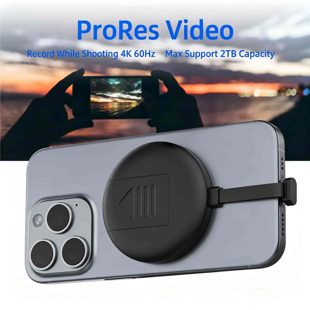 Carapace 10Gbps Mag‑Safe M.2 NVMe SSD Enclosure
