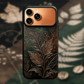 Fern Leaf Engraving Phone Case III - Carapace StudioPhone CaseMy Store 3Carapace StudioFern Leaf Engraving Phone Case III