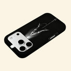 The Sacred Beam – Praying Hands & Rosary Cross Fine Art iPhone Case - Carapace StudioPhone CaseCarapace StudioCarapace StudioCS-3020-SACRED-BEAM-5iPhone 16 Pro MaxThe Sacred Beam case – floating side angle showing dramatic light and shadow detail on matte black shell