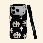 The Core Case – Gothic Cemetery Crosses Magnetic Protective Shell - Carapace StudioPhone CaseCarapace StudioCarapace StudioCS-802-GOTHIC-CROSS-MAG-1iPhone 17 Pro MaxThe Core Case Gothic Cemetery Crosses – hand-held lifestyle shot