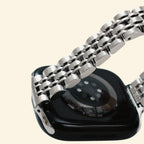 Silver Jubilee Band — connector detail on Apple Watch