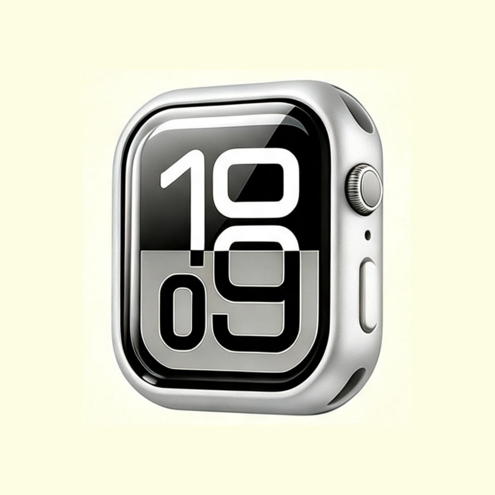 The Velvet Armor Starlight Matte – front view with watch face display