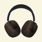 The Ancient Oak — Petrified Timber Ear Cup Enclosure for AirPods Max (1st & 2nd Gen) - Carapace StudioAirPods Max AccessoriesCarapace StudioCarapace StudioCS-041-QUERCUS-ANTIQUA-V2The Ancient Oak — side angle view showing the petrified timber ear cup enclosure on AirPods Max
