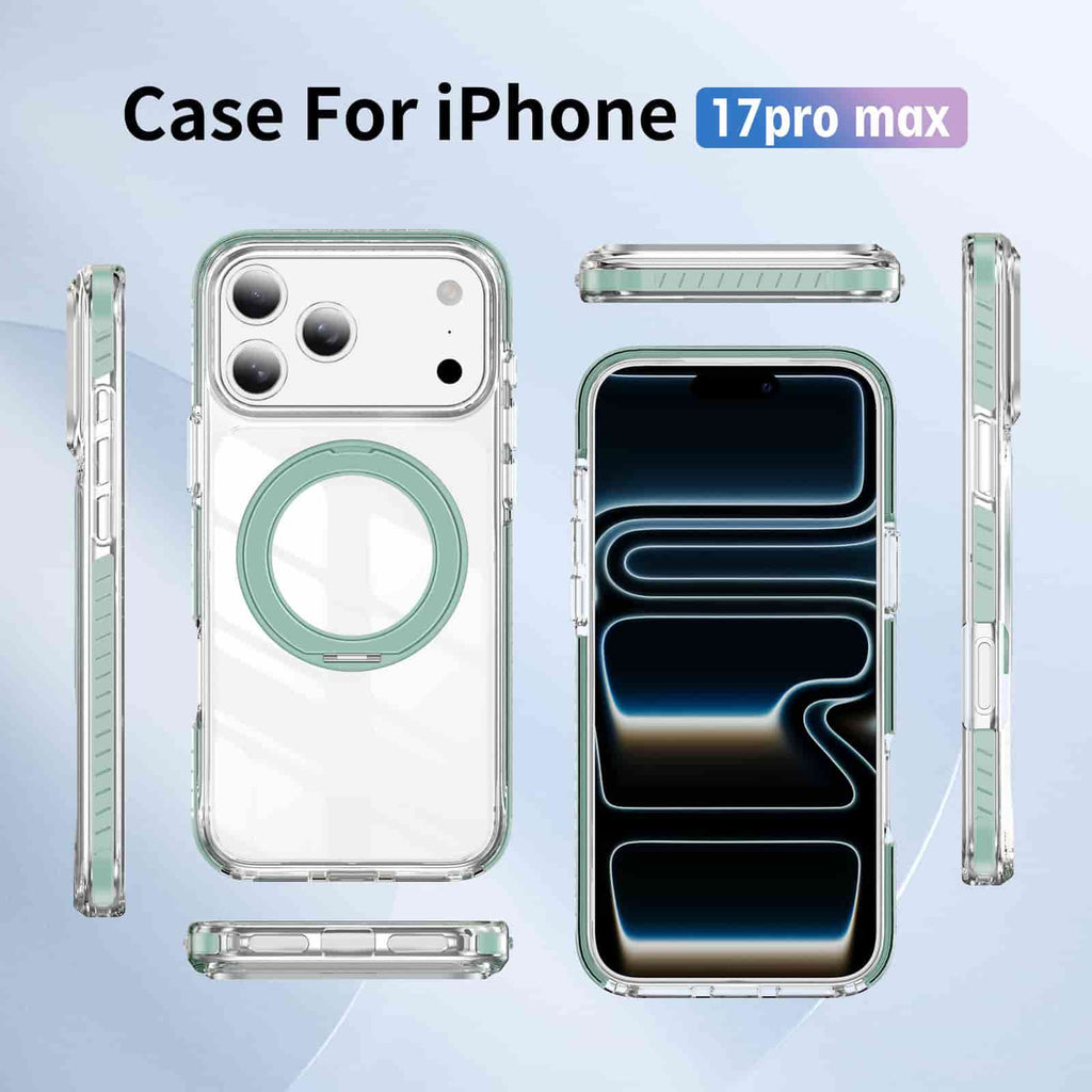Carapace™ 360° Magnetic Invisible Stand Protective Case for iPhone