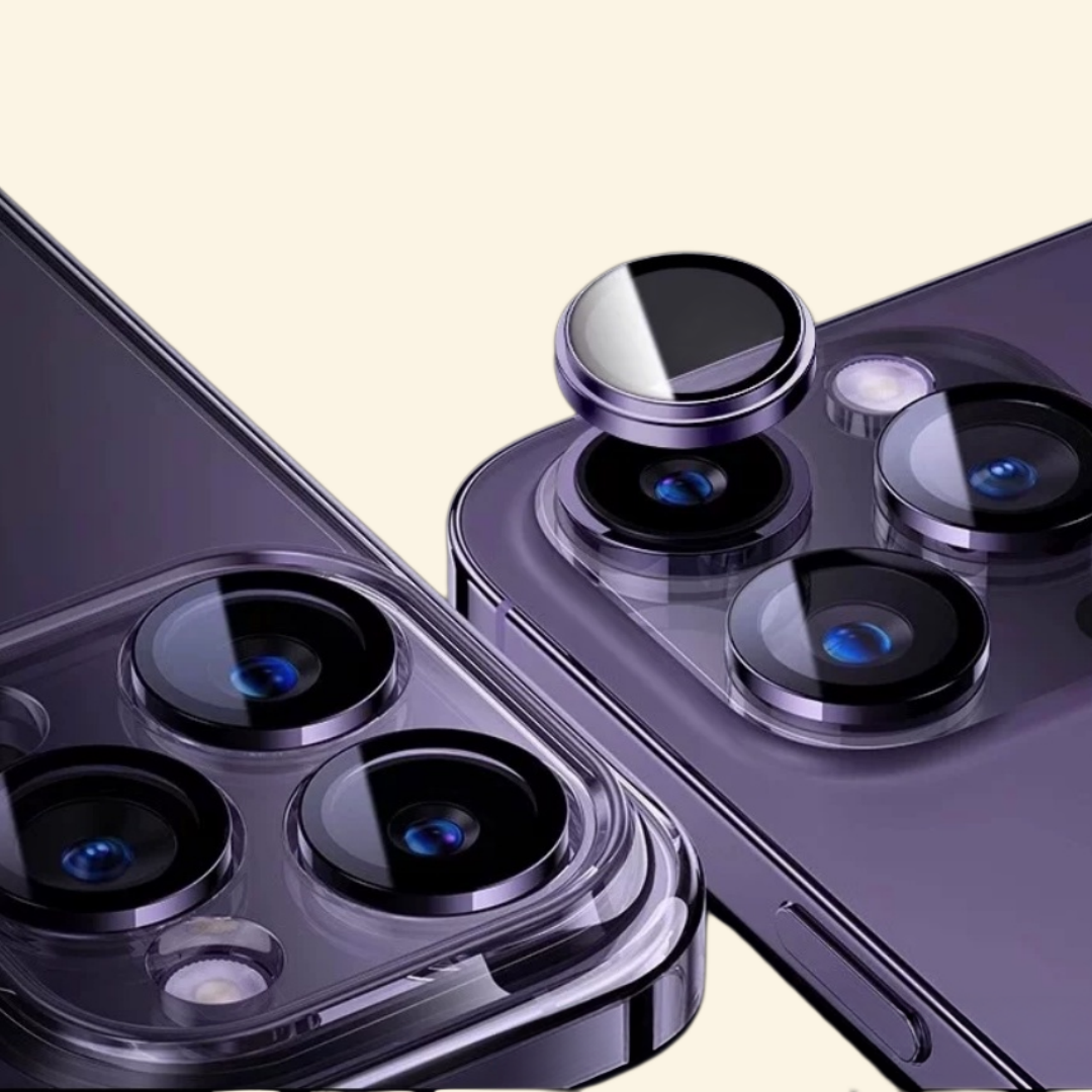 Sapphire Glass & Aluminum Alloy Camera Lens Ring Protector
