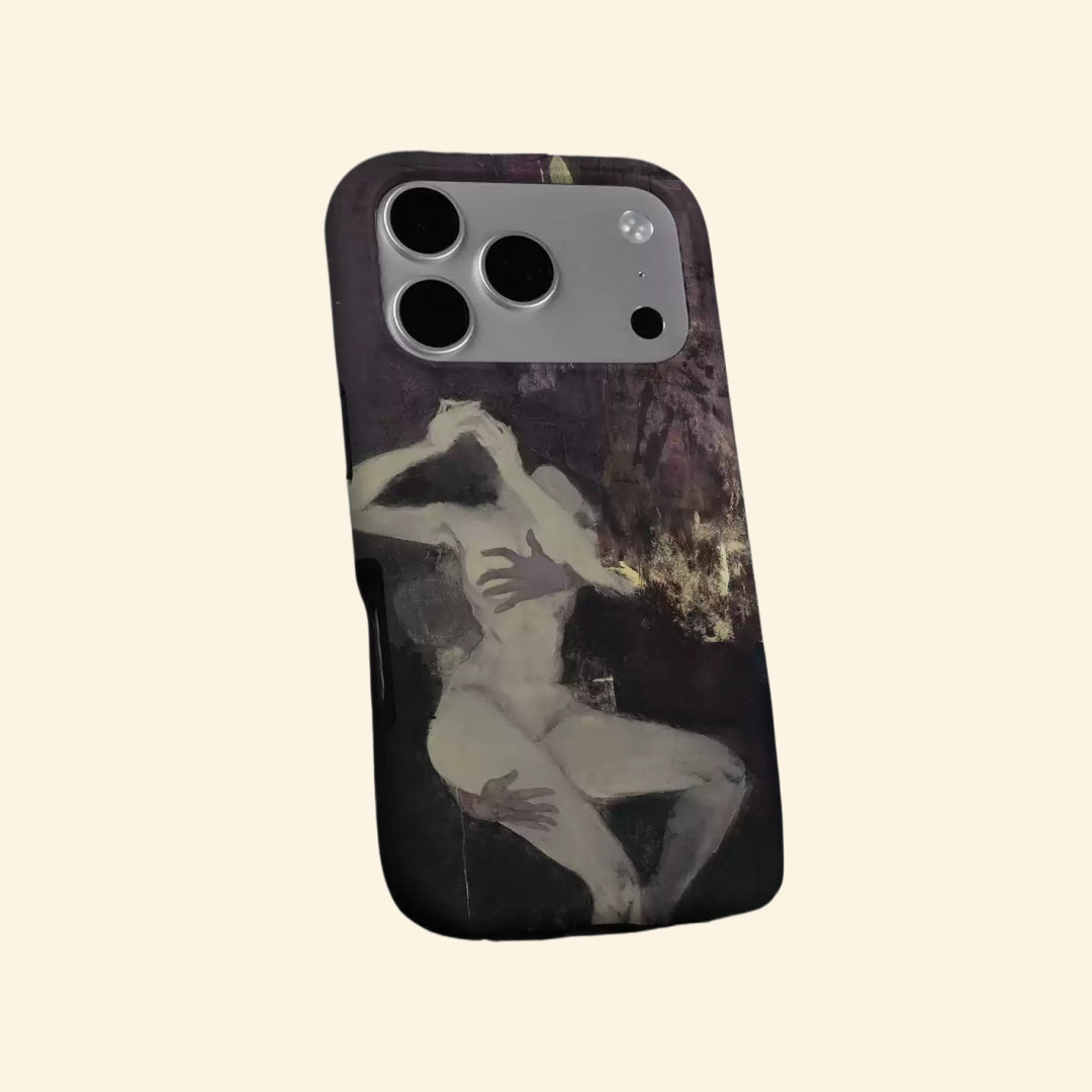 The Artistry Case Expressionist Figure Study – front and side profile view