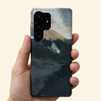 Misty Ridge Landscape Case for Samsung Galaxy S Series — in-hand lifestyle shot