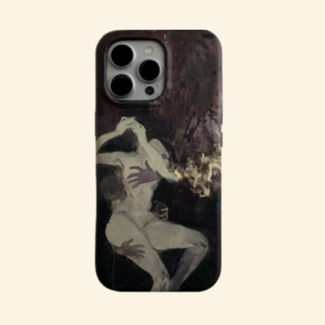 The Artistry Case – Expressionist Figure Study Magnetic Protective Shell