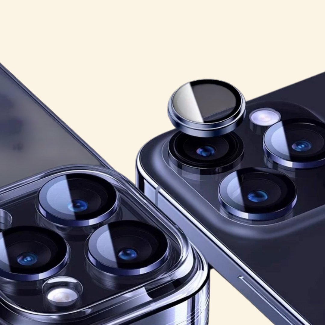 Sapphire Glass & Aluminum Alloy Camera Lens Ring Protector