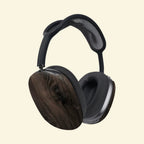 The Ancient Oak — Petrified Timber Ear Cup Enclosure for AirPods Max (1st & 2nd Gen) - Carapace StudioAirPods Max AccessoriesCarapace StudioCarapace StudioCS-041-QUERCUS-ANTIQUA-V2The Ancient Oak — three-quarter rear view of the wood grain AirPods Max ear cup cover
