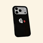 The Eternal Vow case – second angled floating view showing full skull and rose composition with camera island