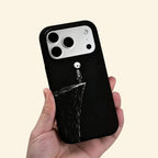 The Edge of Solitude – Whimsical Skeleton on Cliff Fine Art iPhone Case - Carapace StudioPhone CaseCarapace StudioCarapace StudioCS-5040-EDGE-SOLITUDE-5iPhone 16 Pro MaxThe Edge of Solitude case – second angled floating view showing full skeleton and cliff composition with camera island