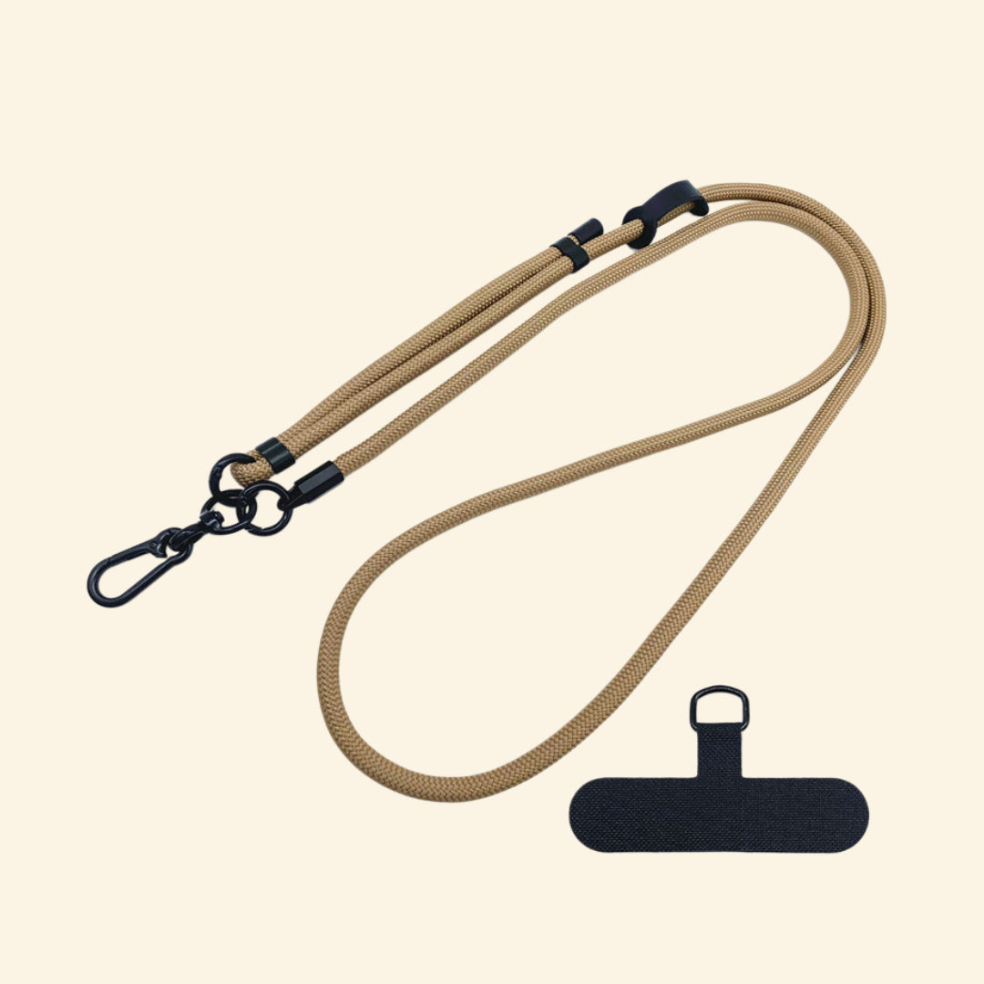 The Core Cord – Archival Utility Rope Lanyard System Desert Tan