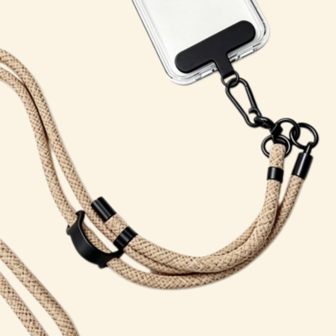 The Core Cord – Archival Utility Rope Lanyard System Desert Tan