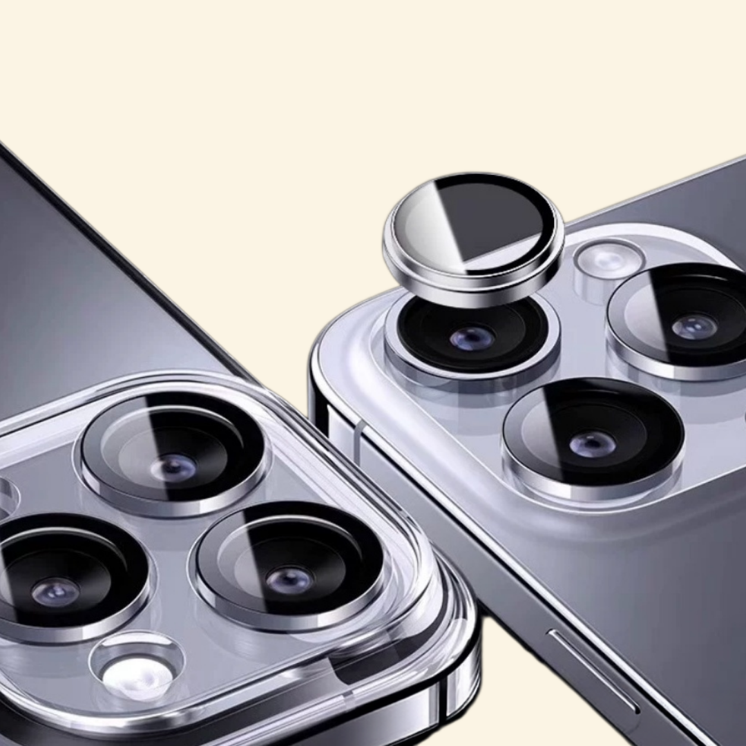 Sapphire Glass & Aluminum Alloy Camera Lens Ring Protector