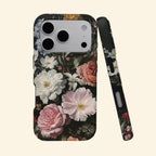 Vintage Dark Floral Oil Painting Fine Art Case for iPhone - Carapace StudioPhone CaseCarapace StudioCarapace StudioSPEC-5343-NOCTURNAL-BLOOM-1iPhone 17 Pro MaxVintage Dark Floral Oil Painting iPhone Case - back and side profile