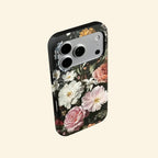 Vintage Dark Floral Oil Painting Fine Art Case for iPhone - Carapace StudioPhone CaseCarapace StudioCarapace StudioSPEC-5343-NOCTURNAL-BLOOM-5iPhone 16 Pro MaxVintage Dark Floral Oil Painting iPhone Case - floating angle view