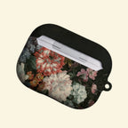 The Baroque Garden — Vintage Oil Painting Floral Hard Case for AirPods Pro 3 & AirPods 4 - Carapace StudioAirPods CaseCarapace StudioCarapace StudioAirPods Pro 3Baroque Garden AirPods case top view