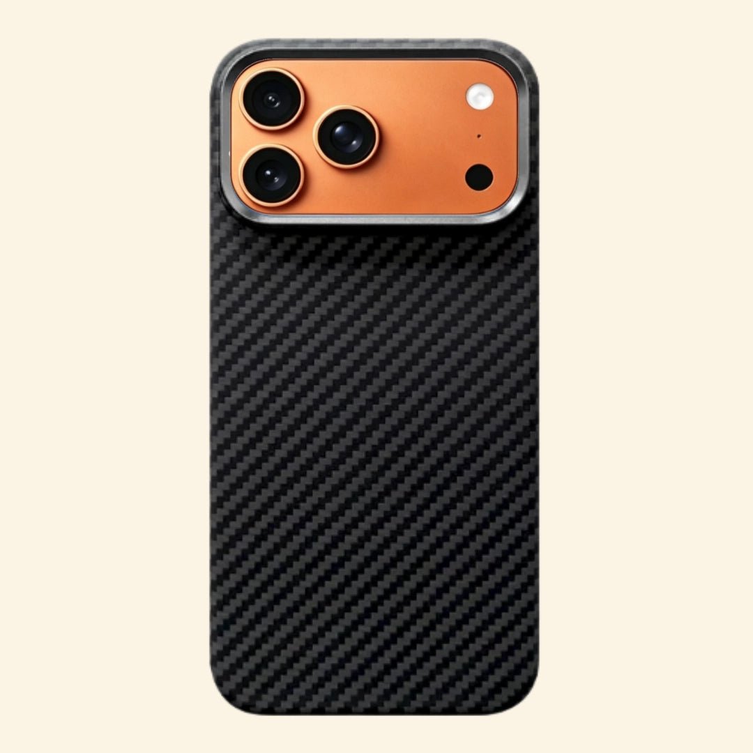 Specimen No. 10552 — Obsidian Gold Twill Aramid Case for iPhone - Carapace StudioiPhone CaseCarapace StudioCarapace StudioCS-10552-OBSIDIAN-GOLD-1iPhone 17 Pro MaxSpecimen No. 10552 — Obsidian Gold Twill Aramid Case for iPhone