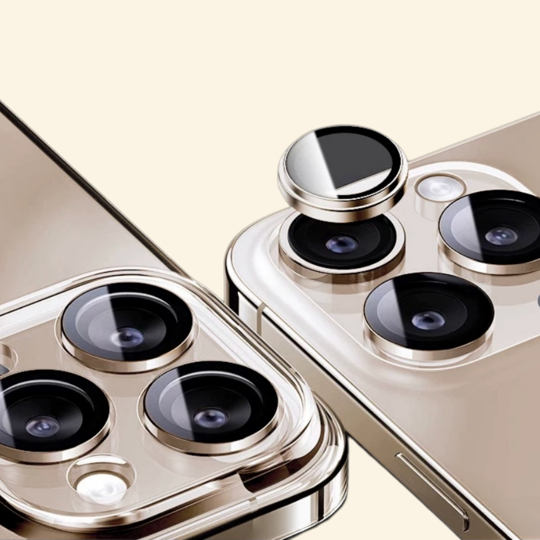 Sapphire Glass & Aluminum Alloy Camera Lens Ring Protector