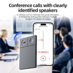 Magnetic AI Voice Recorder | Real-Time Speech-to-Text & Meeting Transcription Device