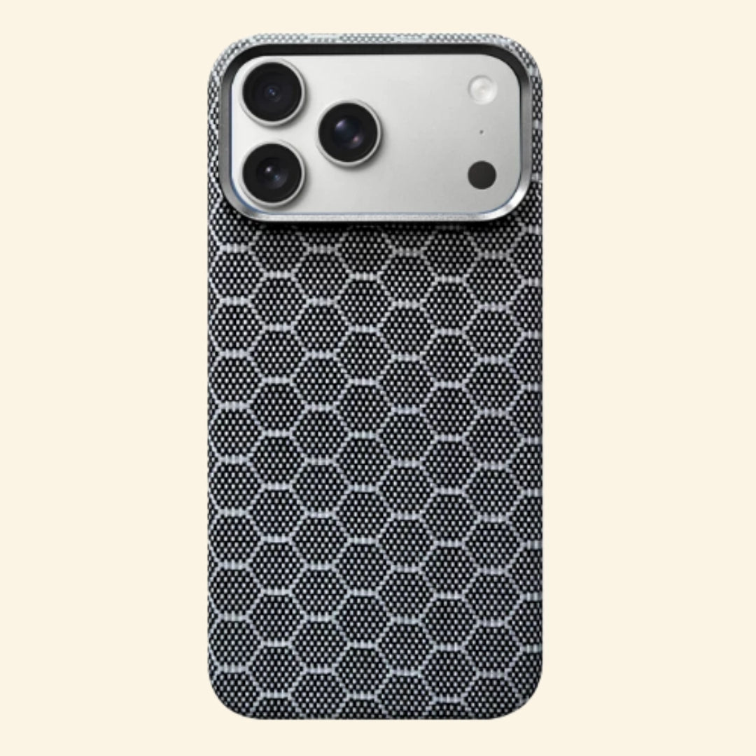 Specimen No. 10554 — Hexagonal Honeycomb Aramid Case for iPhone