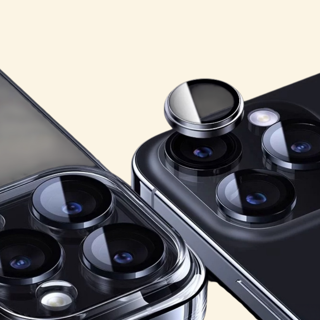 Sapphire Glass & Aluminum Alloy Camera Lens Ring Protector