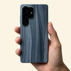 Slate Blue Marble Stream Case for Samsung Galaxy S Series — in-hand lifestyle shot