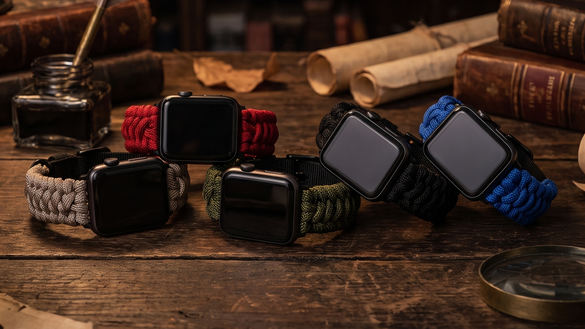 Dark academia Apple Watch accessories collection – Carapace Studio