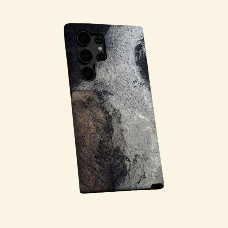 Basalt Mineral Texture Case for Samsung Galaxy S Series - Carapace StudioPhone CaseCarapace StudioCarapace StudioSPEC-9686-BASALT-SGS-1Samsung Galaxy S26 UltraBasalt Mineral Texture Case for Samsung Galaxy S Series — angled view