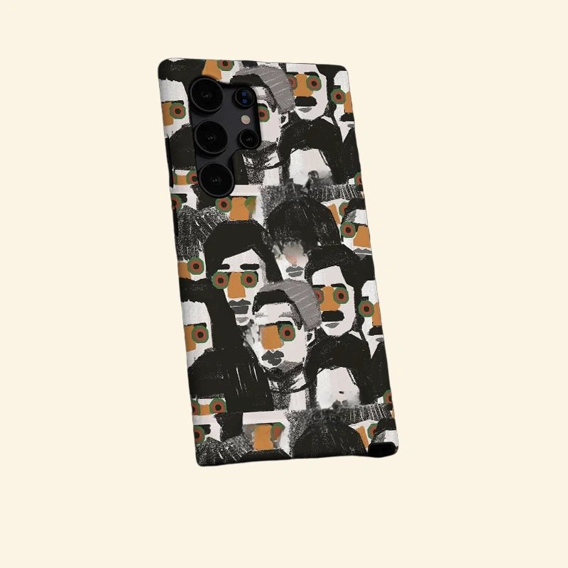 Observer Portrait Montage Case for Samsung Galaxy S Series - Carapace StudioPhone CaseCarapace StudioCarapace StudioSPEC-9787-PORTRAIT-SGS-1Samsung Galaxy S26 UltraObserver Portrait Montage Case for Samsung Galaxy S Series — angled view