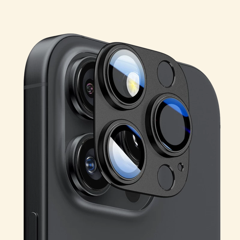 Metallic Camera Lens Protector for iPhone Series