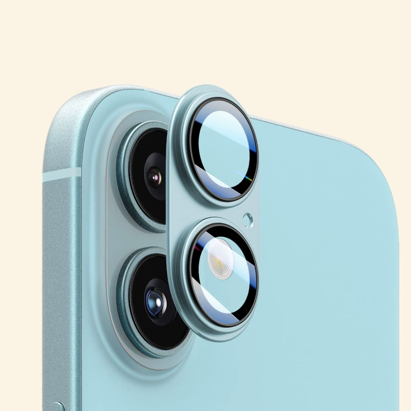 Metallic Camera Lens Protector for iPhone Series